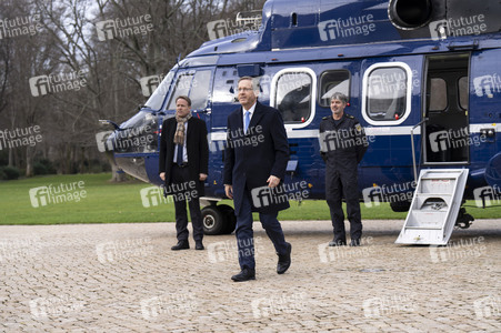 Empfang von Isaac Herzog im Schloss Bellevue in Berlin