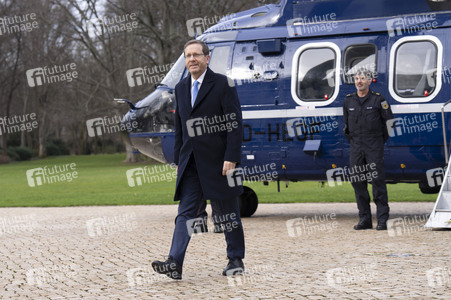 Empfang von Isaac Herzog im Schloss Bellevue in Berlin