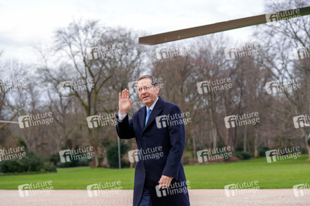 Empfang von Isaac Herzog im Schloss Bellevue in Berlin