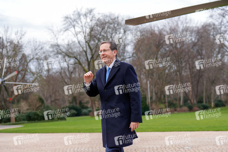 Empfang von Isaac Herzog im Schloss Bellevue in Berlin