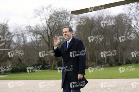 Empfang von Isaac Herzog im Schloss Bellevue in Berlin