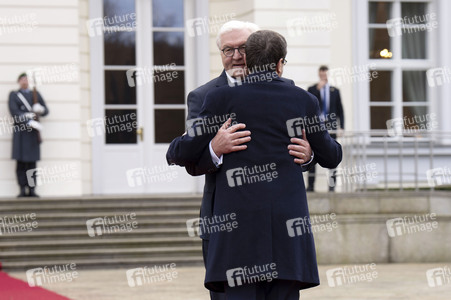 Empfang von Isaac Herzog im Schloss Bellevue in Berlin