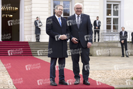 Empfang von Isaac Herzog im Schloss Bellevue in Berlin