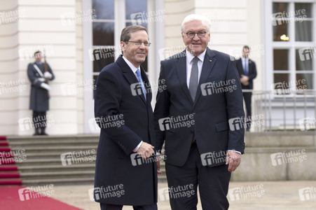 Empfang von Isaac Herzog im Schloss Bellevue in Berlin