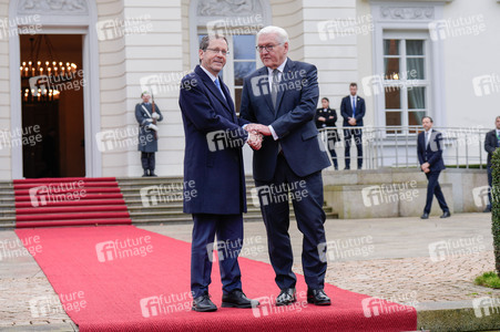 Empfang von Isaac Herzog im Schloss Bellevue in Berlin