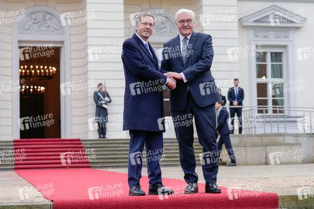 Empfang von Isaac Herzog im Schloss Bellevue in Berlin