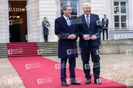 Empfang von Isaac Herzog im Schloss Bellevue in Berlin