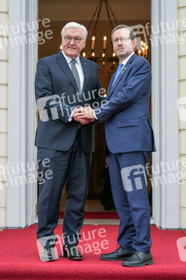 Empfang von Isaac Herzog im Schloss Bellevue in Berlin