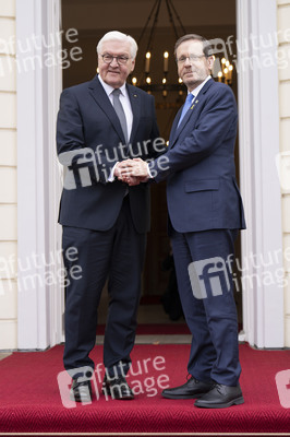 Empfang von Isaac Herzog im Schloss Bellevue in Berlin