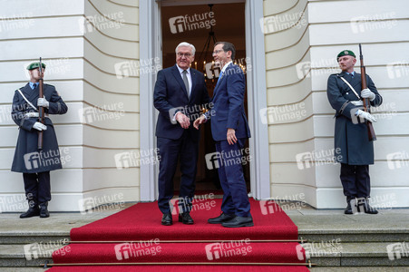 Empfang von Isaac Herzog im Schloss Bellevue in Berlin