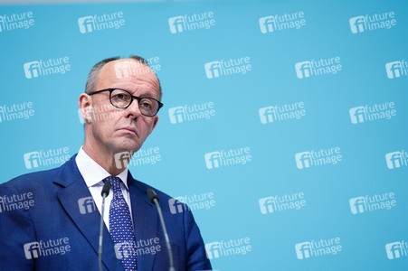 Pressekonferenz nach der Bundesvorstandssitzung der CDU in Berlin