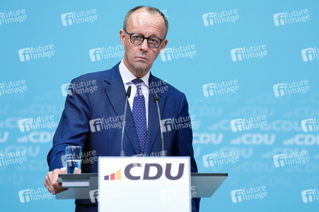 Pressekonferenz nach der Bundesvorstandssitzung der CDU in Berlin