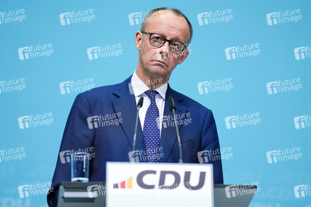 Pressekonferenz nach der Bundesvorstandssitzung der CDU in Berlin