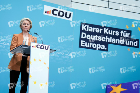 Pressekonferenz nach der Bundesvorstandssitzung der CDU in Berlin