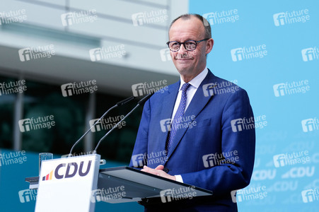 Pressekonferenz nach der Bundesvorstandssitzung der CDU in Berlin