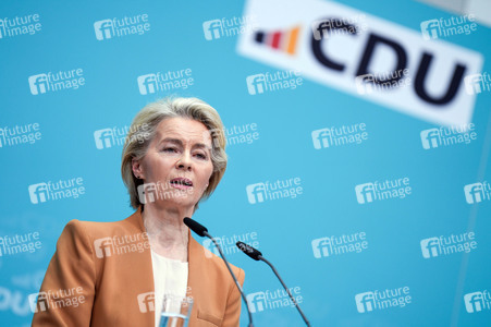 Pressekonferenz nach der Bundesvorstandssitzung der CDU in Berlin