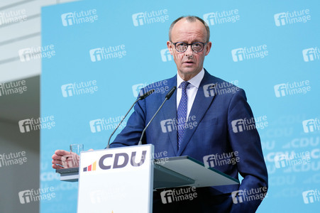 Pressekonferenz nach der Bundesvorstandssitzung der CDU in Berlin