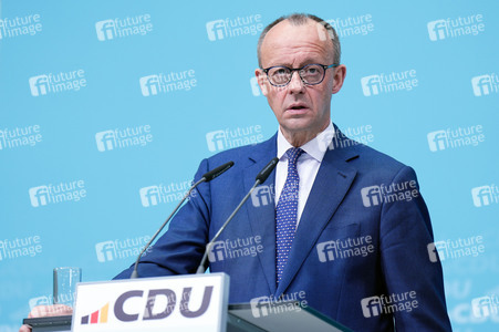 Pressekonferenz nach der Bundesvorstandssitzung der CDU in Berlin