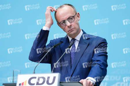 Pressekonferenz nach der Bundesvorstandssitzung der CDU in Berlin