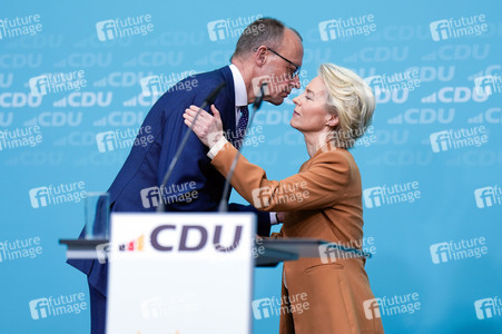 Pressekonferenz nach der Bundesvorstandssitzung der CDU in Berlin