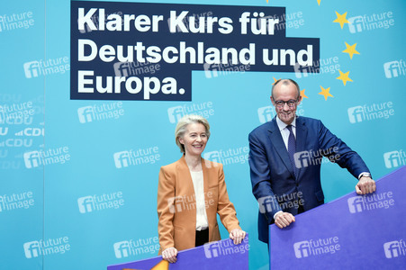 Pressekonferenz nach der Bundesvorstandssitzung der CDU in Berlin