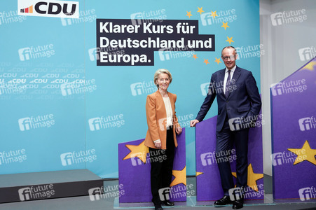 Pressekonferenz nach der Bundesvorstandssitzung der CDU in Berlin