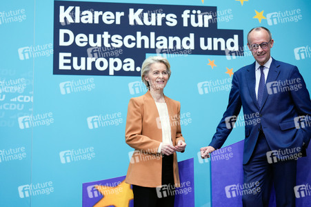 Pressekonferenz nach der Bundesvorstandssitzung der CDU in Berlin