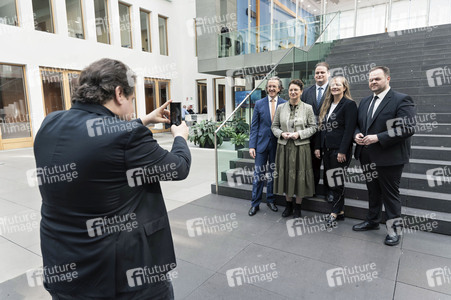 Pressekonferenz der Freien Wähler zur Vorstellung der Europawahlkampagne in Berlin