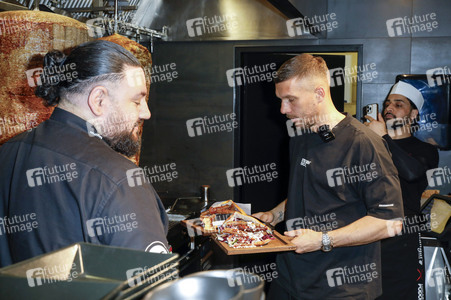 Eröffnung vom Mangal Döner X Lukas Podolski Store in Köln