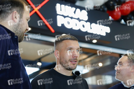 Eröffnung vom Mangal Döner X Lukas Podolski Store in Köln