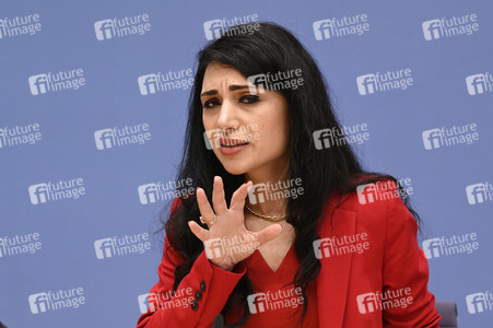 Bundespressekonferenz Bündnis 'Zusammen für Demokratie. Im Bund. Vor Ort. Für alle.' in Berlin