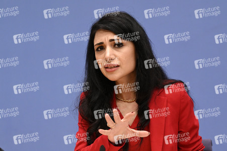 Bundespressekonferenz Bündnis 'Zusammen für Demokratie. Im Bund. Vor Ort. Für alle.' in Berlin