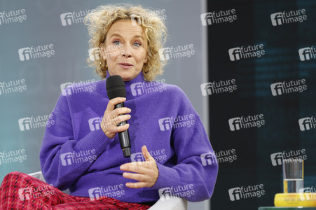 Katja Riemann auf der Leipziger Buchmesse 2024