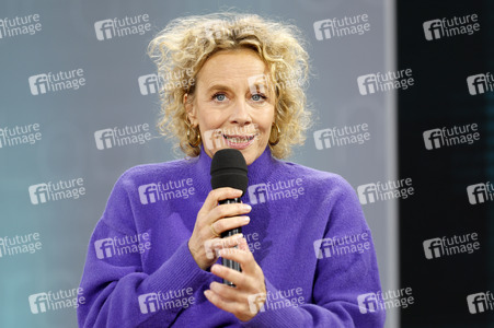 Katja Riemann auf der Leipziger Buchmesse 2024