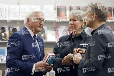 Frank-Walter Steinmeier auf der Leipziger Buchmesse 2024