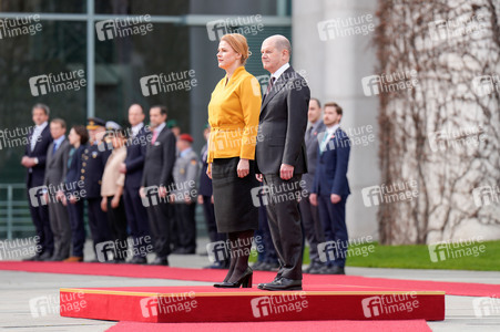 Empfang der Ministerpräsidentin von Lettland in Berlin