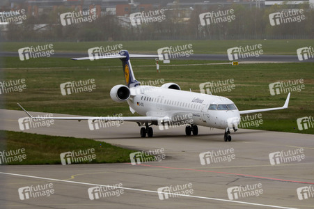 Vorerst letzte Maschine der Lufthansa am Bodensee-Airport Friedrichshafen