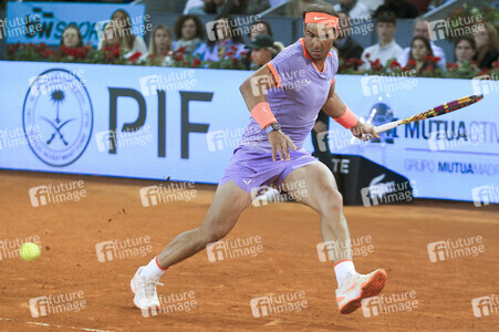 Tennismatch Alex de Minaur vs Rafael Nadal in Madrid