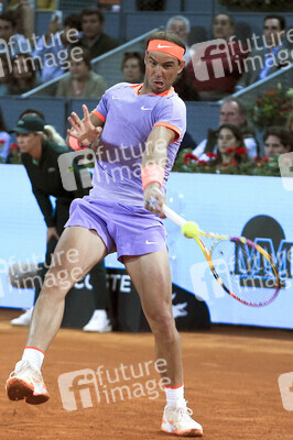 Tennismatch Alex de Minaur vs Rafael Nadal in Madrid