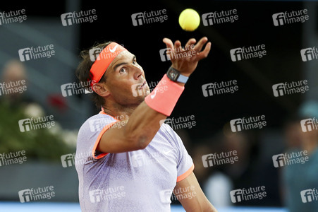 Tennismatch Alex de Minaur vs Rafael Nadal in Madrid