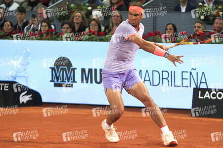 Tennismatch Alex de Minaur vs Rafael Nadal in Madrid