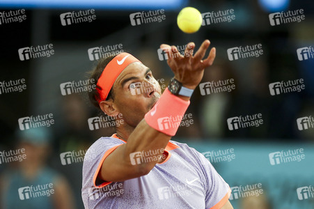 Tennismatch Alex de Minaur vs Rafael Nadal in Madrid