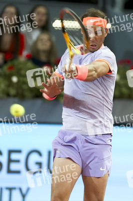 Tennismatch Alex de Minaur vs Rafael Nadal in Madrid