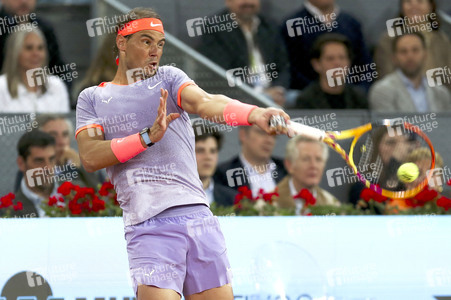 Tennismatch Alex de Minaur vs Rafael Nadal in Madrid