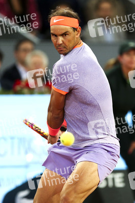 Tennismatch Alex de Minaur vs Rafael Nadal in Madrid