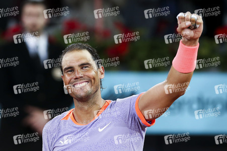 Tennismatch Alex de Minaur vs Rafael Nadal in Madrid