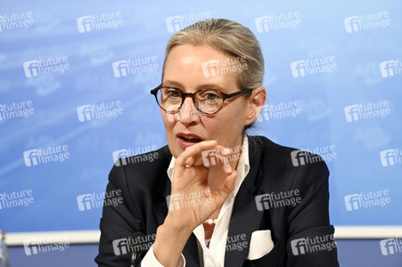 Pressekonferenz der AfD zur Europawahl in Berlin