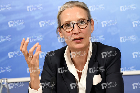 Pressekonferenz der AfD zur Europawahl in Berlin