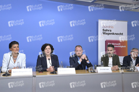 Pressekonferenz des BSW zur Europawahl in Berlin