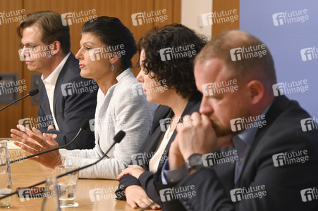 Pressekonferenz des BSW zur Europawahl in Berlin